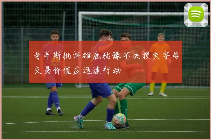 考辛斯批评雄鹿犹豫不决损失字母交易价值应迅速行动